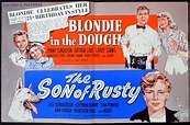 BLONDIE IN THE DOUGH + THE SON OF RUSTY | Rare Film Posters