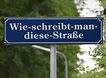 Straßennamen richtig schreiben - FALKEmedia GmbH