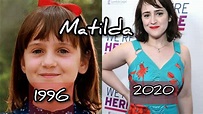 Así lucen los personajes de Matilda 2020😲 - YouTube