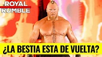 ¿Brock Lesnar regresa? | Royal Rumble 2024 | WWE en español - YouTube