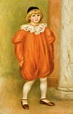 Claude Renoir in Clown Costume Painting by Pierre-Auguste Renoir - Fine ...