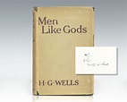 Men Like Gods H. G. Wells First Edition
