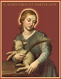 Saint & Prayer Notebook: St. Agnes - Feast Day January 21