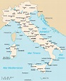 Mapa De Italia Completo | Mapa