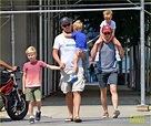 Matt Bomer: Family Stroll with Kit, Henry, & Walker!: Photo 2695809 ...