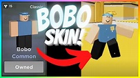 BOBO SKIN SHOWCASE!! (ROBLOX Evade) - YouTube