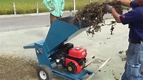 農豐牌 樹枝打碎機 WR 700 - 晟豐農業機械有限公司 - YouTube