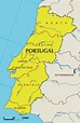 Mapa de Portugal - Tamaño completo
