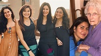 Actress Katrina Kaif Family Members with Father, Mother, Sisters ...