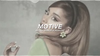 ariana grande, doja cat - motive (edit audio) - YouTube
