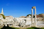 Visita antiga e Artístico Arles, França