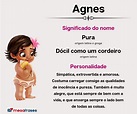 Significado do nome Agnes + Curiosidades + Mensagens