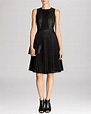 KAREN MILLEN Dress - Pleated Lace Collection | Bloomingdale's