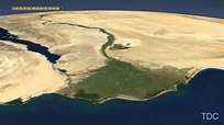 Timelapse View of the Nile Delta from Space - YouTube