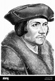 Thomas Morus or More, 1478 - 1535, an English statesman, humanist ...