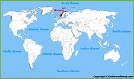 Norway location on the World Map - Ontheworldmap.com