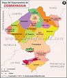 Mapa de Comayagua - Honduras