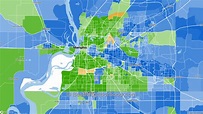 Race Map for Memphis, TN and Racial Diversity Data | | bestneighborhood.org