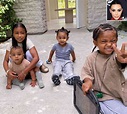 Kim Kardashian Shares Sweet Photo of Her 4 Kids Together