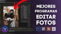 TOP MEJORES PROGRAMAS PARA EDITAR FOTOS 📸 EN TU PC 2019! - YouTube