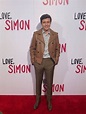 Nick Robinson who plays Simon Spier in Love, Simon on the red carpet ...