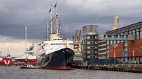 Yate Real Britannia, el barco de la Reina en Edimburgo