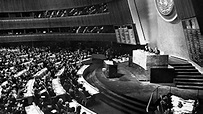 历史上的今天丨1971年10月25日，中国恢复联合国合法席位_腾讯视频