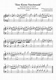 Serenade nº13 Mozart Sheet Music | W.A Mozart | Easy Piano