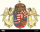 Coat of Arms of Hungary 1867 Stock Photo - Alamy