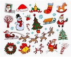 Dibujos De Adornos De Navidad En Color Para Imprimir