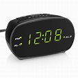 Mainstays Dual Black Digital Alarm Clock with LED Display - Model ...