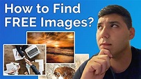 How To Find Free Images Online - YouTube