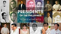 Complete List of Presidents of the Philippines - Achievements and ...