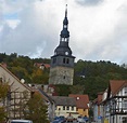 Schiefer Turm von Bad Frankenhausen gesichert - WELT
