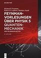 Feynman Vorlesungen über Physik 5 von Richard P. Feynman - Fachbuch ...