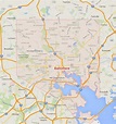 Baltimore Maryland Map - United States