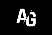 Monogram AG Logo Design Graphic by Greenlines Studios · Creative Fabrica