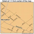 Windber Pennsylvania Street Map 4285632