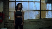 Beautone: N’Bushe Wright as Dr. Karen Jenson in Blade (1998)
