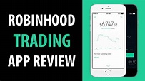Robinhood Stock Trading App Review and Overview - YouTube
