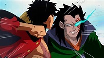 Monkey D. Dragon revela a Luffy que possui a Fruta dos Deuses - One ...