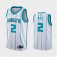 Camisa NBA Charlotte Hornets Jordan Swingman Jersey Association Edition ...