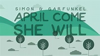 Simon & Garfunkel - April Come She Will (Lyric Video) - YouTube