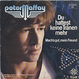 Peter Maffay - Du Hattest Keine Tränen Mehr (1979, Vinyl) | Discogs