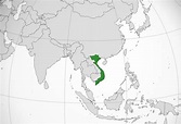 ﻿Mapa de Vietnam﻿, donde está, queda, país, encuentra, localización ...