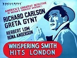 Whispering Smith Hits London (1952) - FilmAffinity