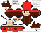 VG17: Diddy Kong Cubee by TheFlyingDachshund Donkey Kong Party, Donkey ...
