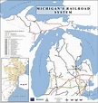 Railroad System in Michigan | Michigan, Michigan travel, Michigan girl