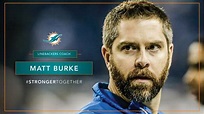 Who is Matt Burke? - Miami Dolphins