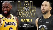 Los Angeles Lakers vs Golden State Warriors Full Game 1 Highlights ...